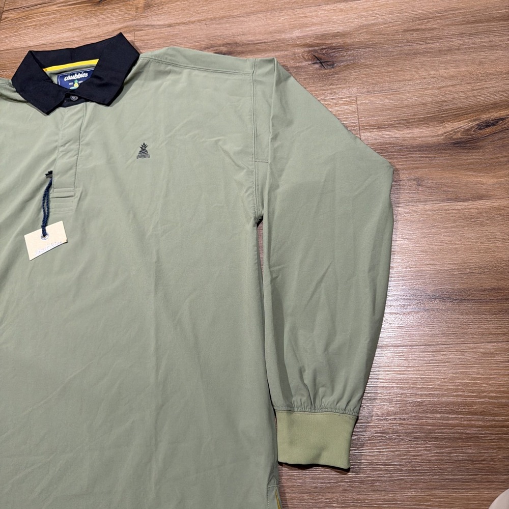 New Chubbies Mens SMALL Range Pullover Polo Lightweight Performance Windbreaker - Picture 3 of 14
